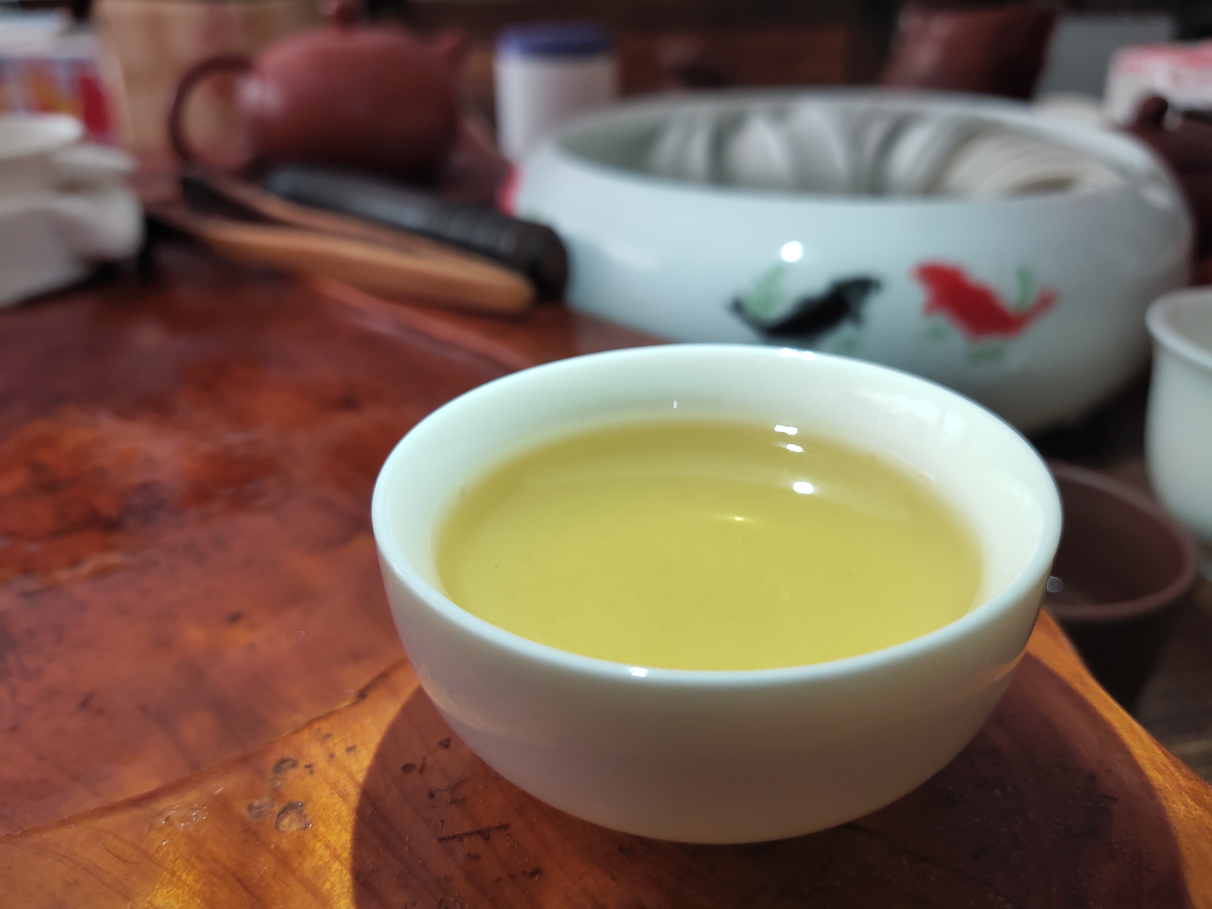 老茶痴带您走近洋西坑绿茶,揭开客家炒绿的神秘面纱(图4) 老茶痴带您走近洋西坑绿茶,揭开客家炒绿的神秘面纱(图4)